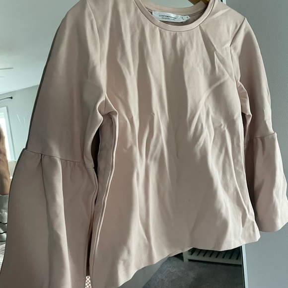 Light Pink bell sleeve swing top - Picture 2 of 3